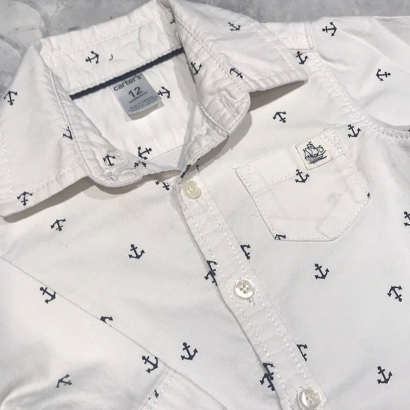 Carter’s anchor button down - Picture 3 of 4